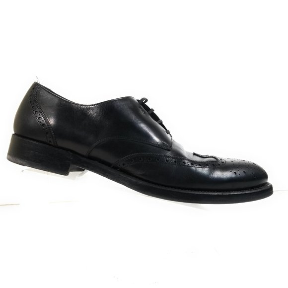 Salvatore Ferragamo Men Wingtip Dress Shoes 11 D - Picture 4 of 8